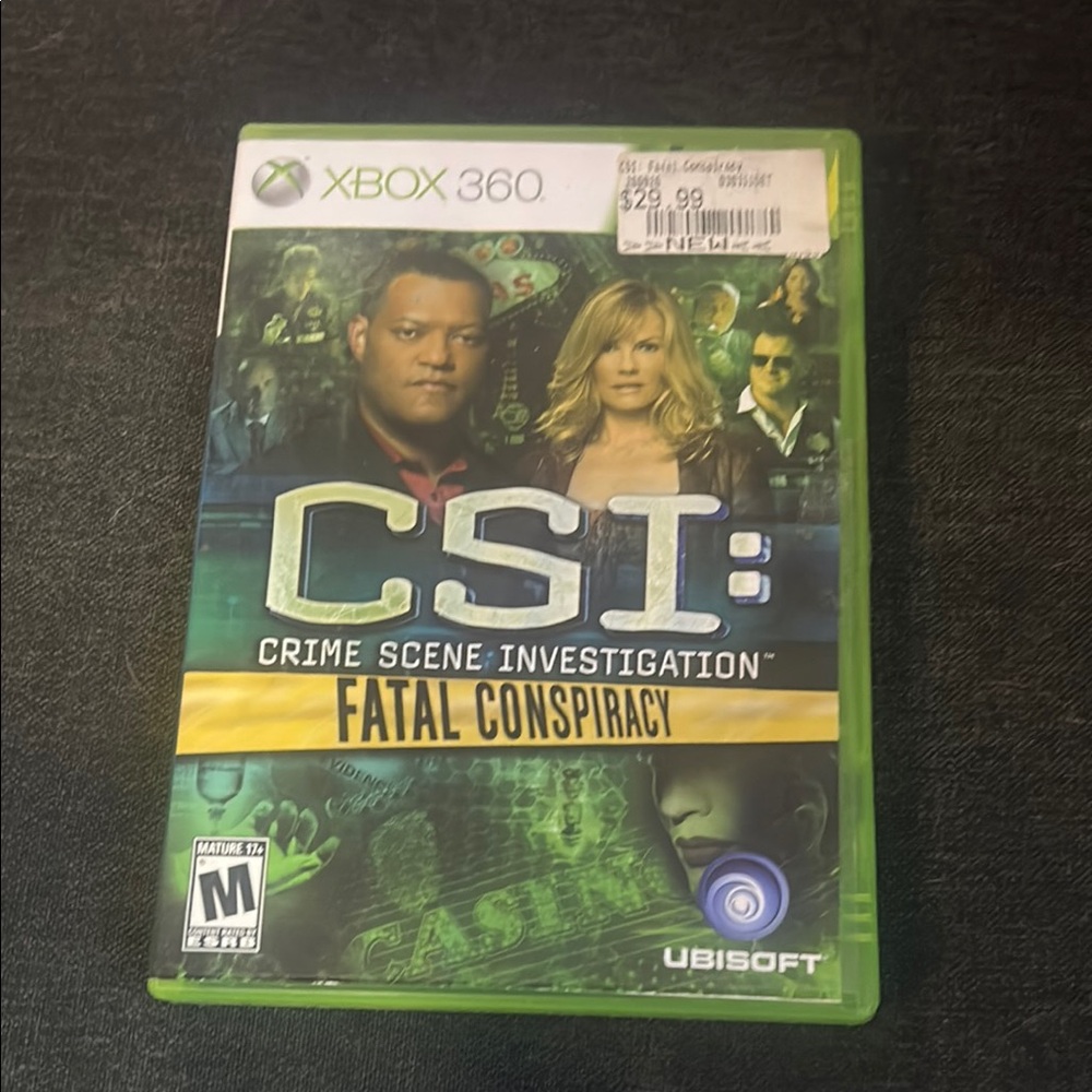 CSI Fatal Conspiracy Xbox 360